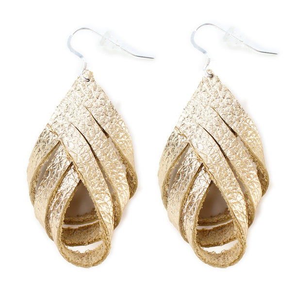 Gold Foil Free Spirit Earring