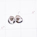 Small Circle Post Earrings