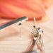 Long Triangle Post Earrings
