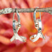 Forged X Earring