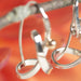Forged X Earring
