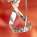 Forged X Earring