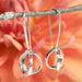 Wrapped and Twisted Dangle Gold