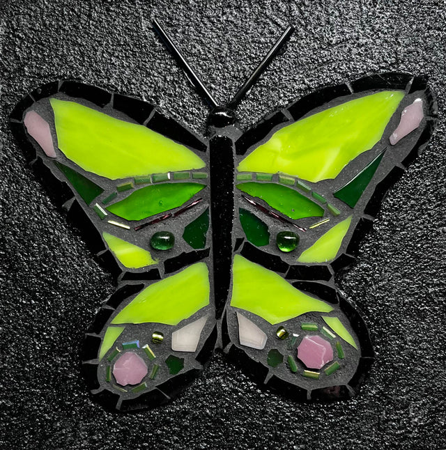 Emerald Butterfly Wall Hanging