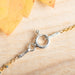 Small Gold Fill Simple Curve Necklace 20''