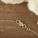 Green Onyx Open Circle Necklace, Hannah Wong