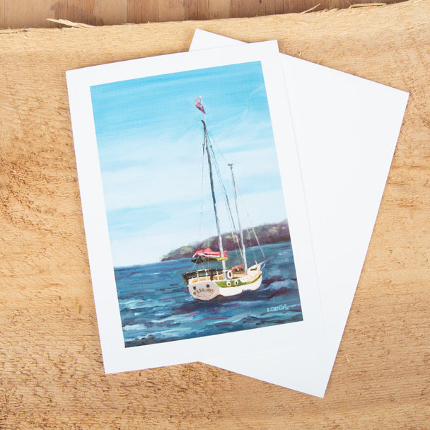 "Hidden Harbor" Card