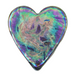 Heart Paperweight Iris