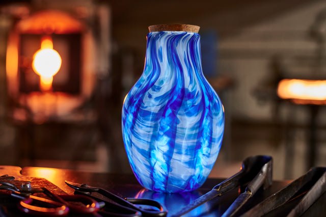 Ocean Blues Vase