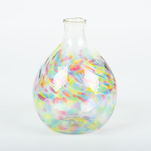 Pastel Surprise Vase, Jill Davis, glass