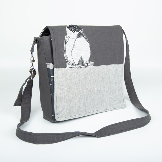 Square Chickadee Messenger Bag