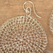 Large Earring Argentium, Lisa Cottone, Plum Bottom Gallery