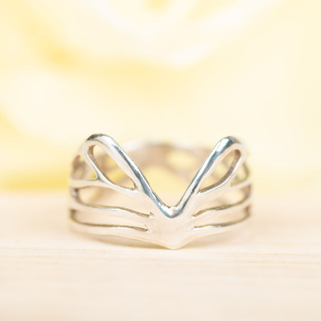 Winged Ring, Size 6