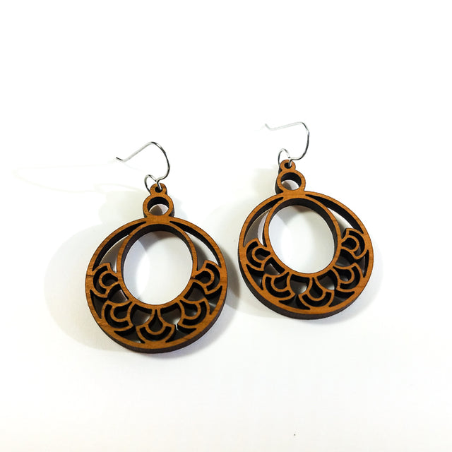 Fancy Hoop Earrings