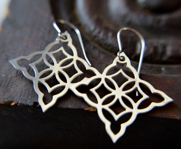 Moorish Diamond Earrings