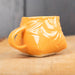 Orange Swoop Mug, Lynn Wood, porcelain, Plum Bottom Gallery