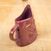 Purple/Maroon Trellis Mini Pitcher