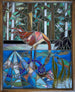 Life On the Lake Mosaic Window