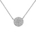 Diamond Circle Necklace