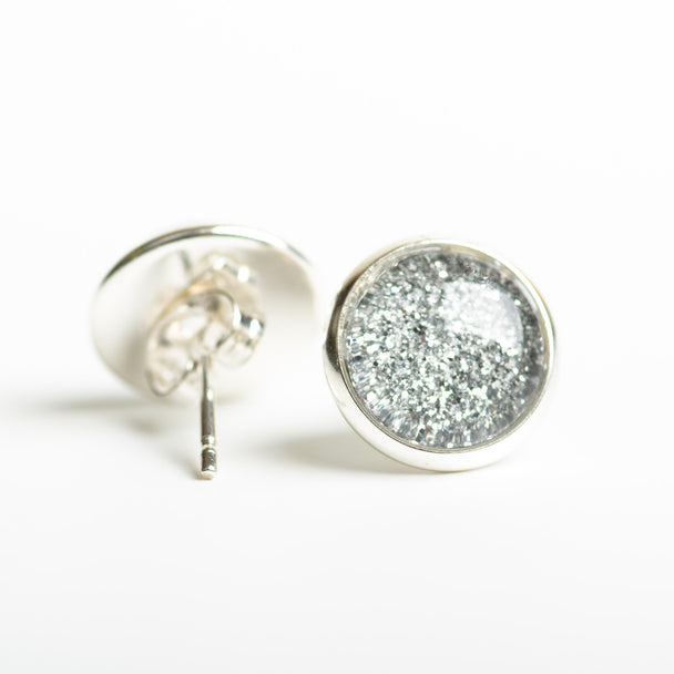Quartz Shimmer Post Earrings