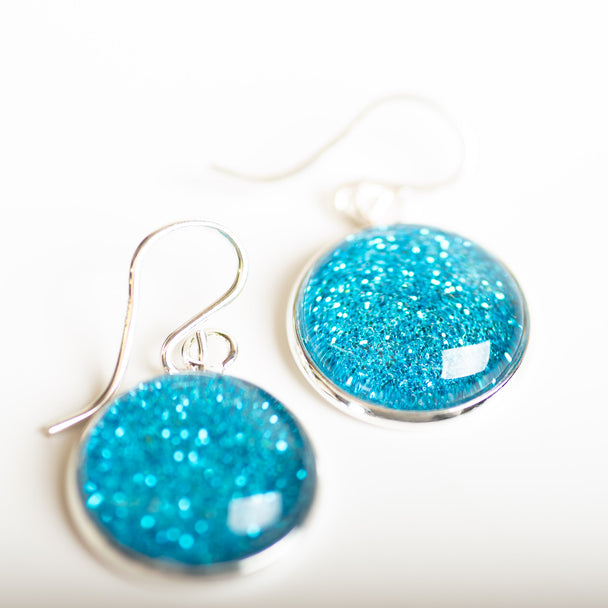 Ocean Shimmer Drop Earring