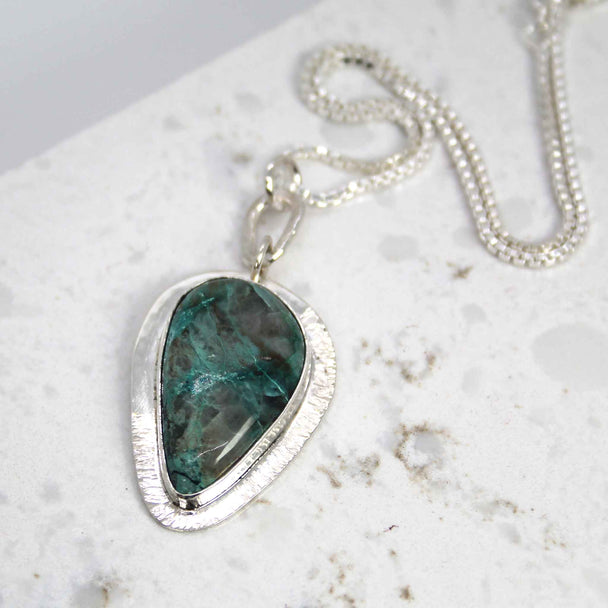 Shattuckite Necklace