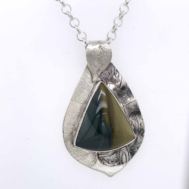 Blue Mountain Jasper Necklace