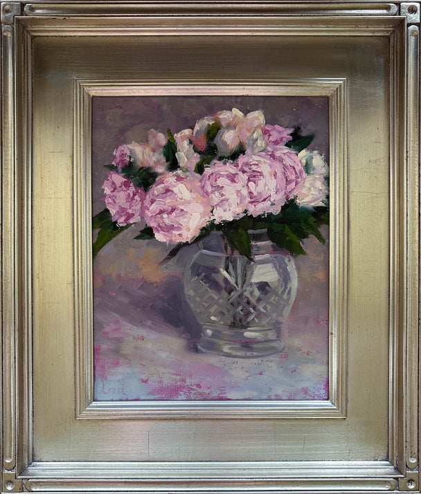 Peonies in Crystal