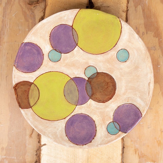 Plate With Circle Design