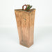 Formed Vase With Red Cut-out Flowers, Rich Agness, stoneware, Plum Bottom Gallery