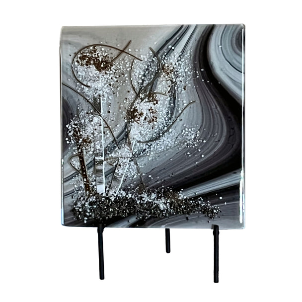 Birch Swirling in Winter Storm MM Stand