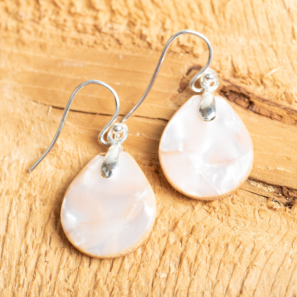 Mystic Crystalized Petal Earrings