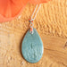 Iced Koto & Harewood Teardrop Necklace