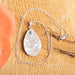 Mystic Crystalized Teardrop Necklace