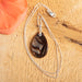 Moonbeam Crystalized Teardrop Necklace