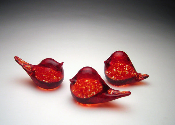 Solid Little Bird Red