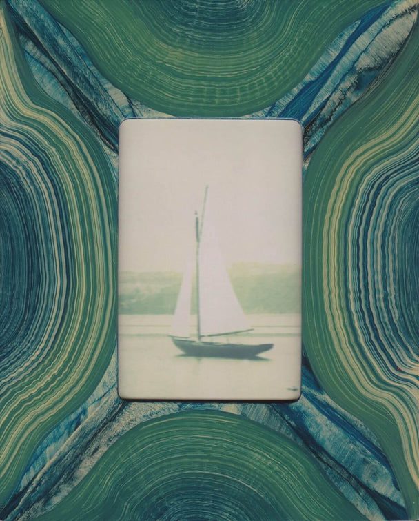 Blue Green River Arc Frame