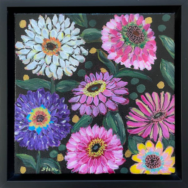 Framed Joy Flower Series VI