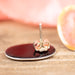 Sunset Pink Tilla Studs, Mona Enamel, Simone Parker, Plum Bottom Gallery