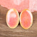 Sunset Pink Tilla Studs, Mona Enamel, Simone Parker, Plum Bottom Gallery