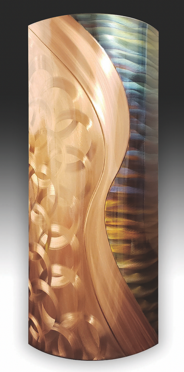 Copper Curves II 8X17