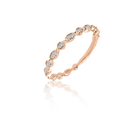 Rose Gold Diamond Ring