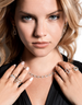 Mixed Metal Paperclip Necklace