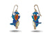 Songbird Earring Blue