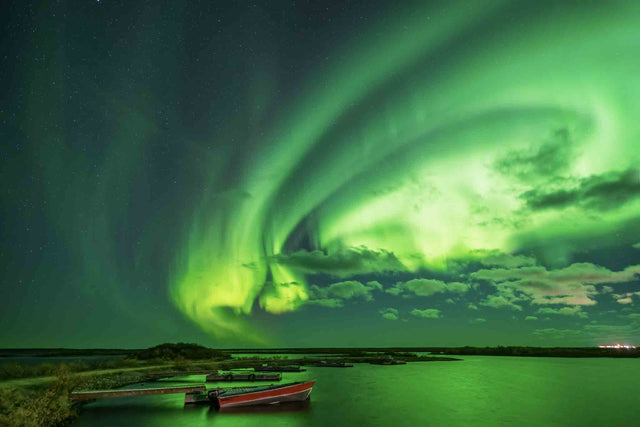 Spiraling Aurora