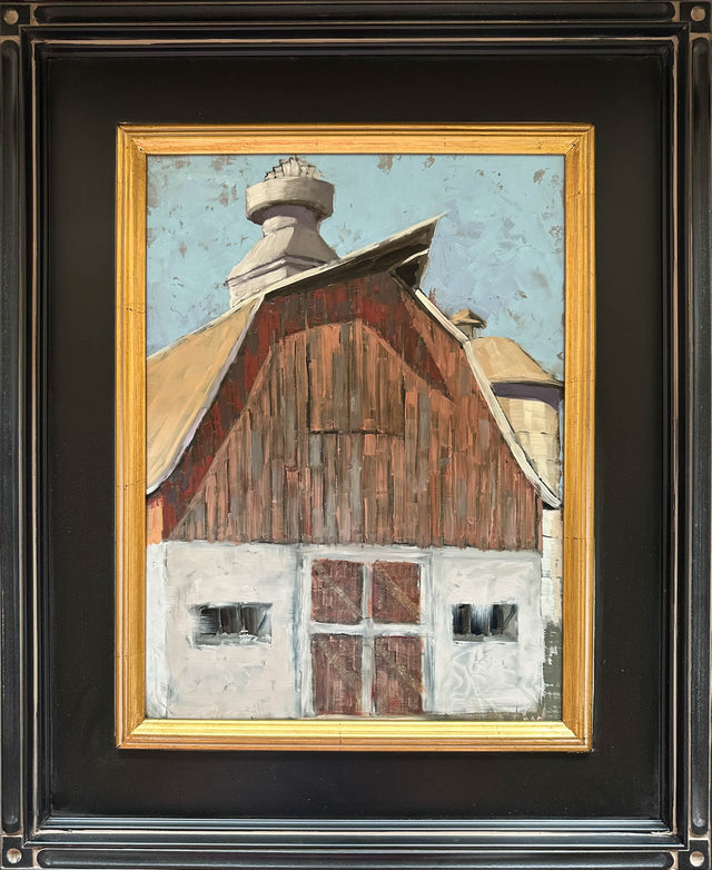 Sunlit Cupola: The Old Barn's Crown