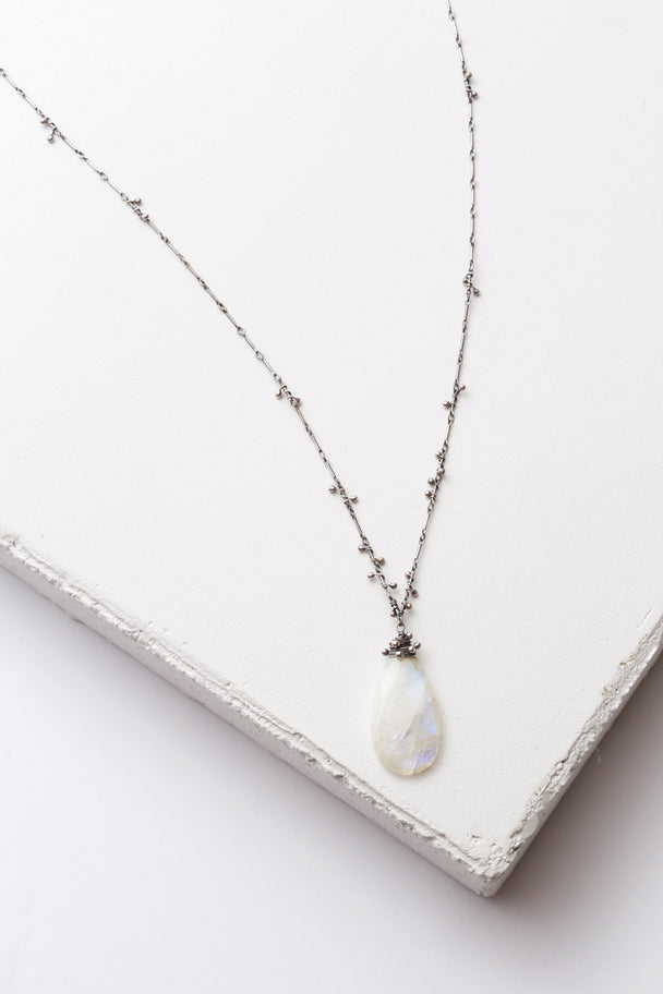Moonstone Swarm Necklace