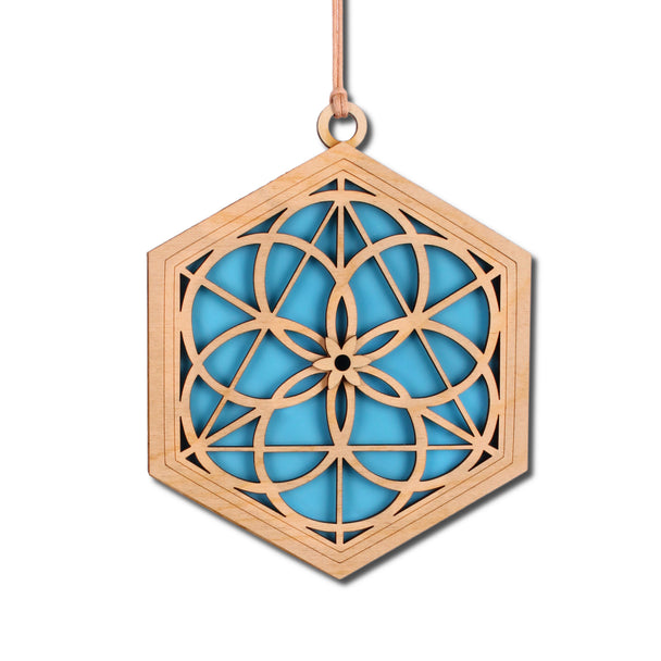 Turquoise Talisman Suncatcher