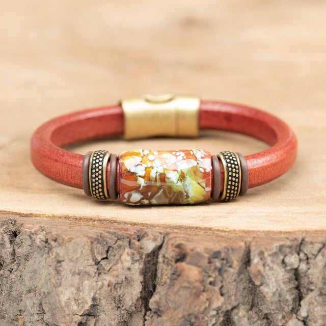 Tamarack Leather Bracelet