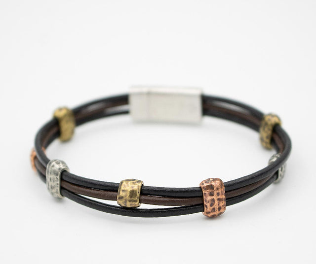 Black/Brown Tumbleweed Bracelet